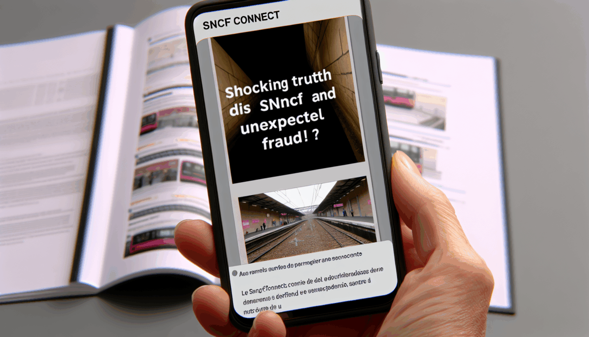 Sncf connect : la vérité choquante derrière l’app ! arnaque inattendue ? – sncf