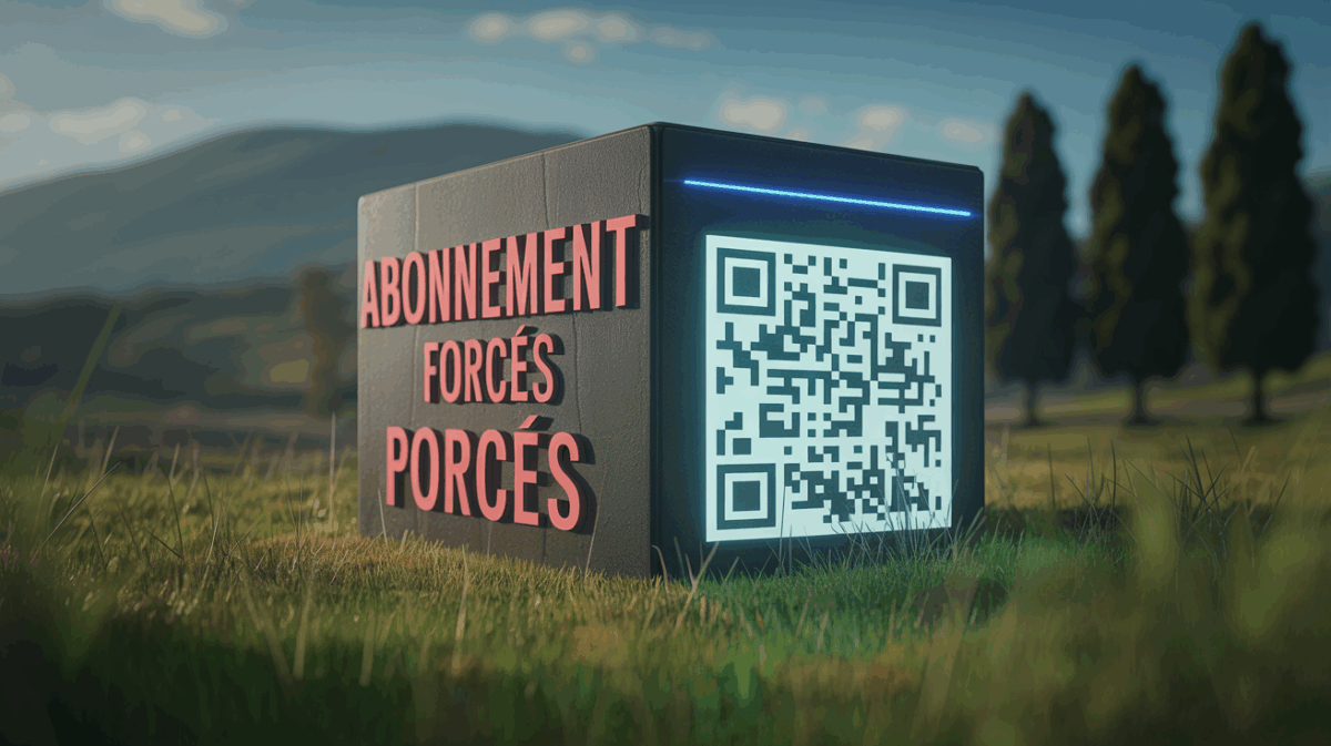Abonnements forcés : le piège des qr codes sur les bornes privées ! – abonnements forcés