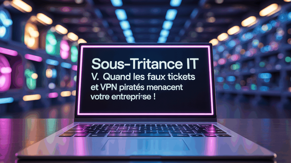 Sous-traitance it : quand les faux tickets et vpn piratés menacent votre entreprise ! – traitants