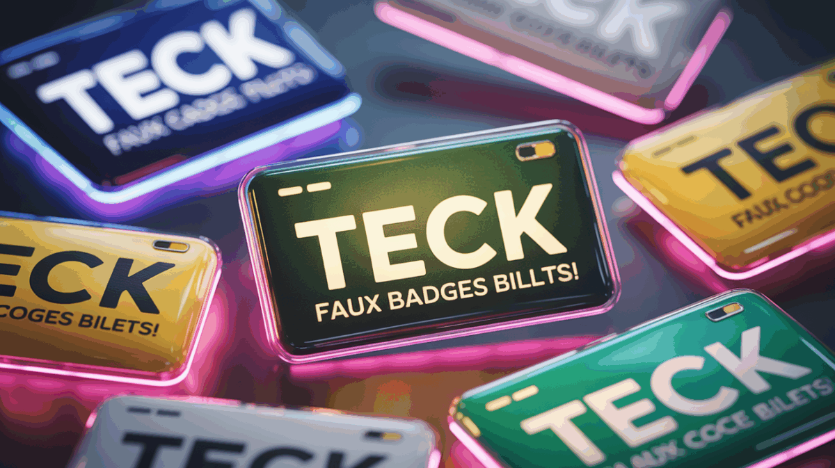 Tech : l’invasion des faux badges et billets ! – événements